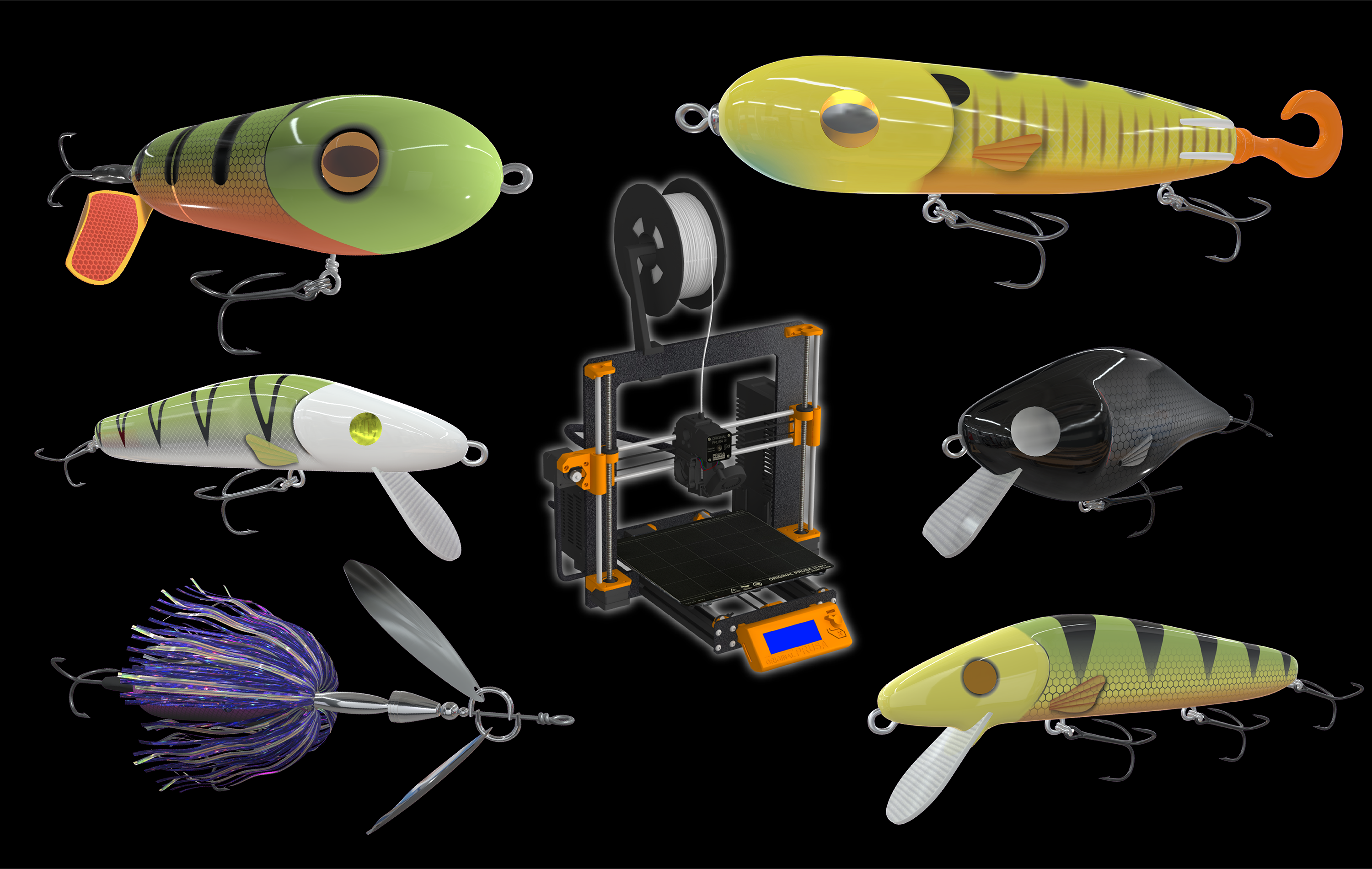 Make Fishing Lures with a 3D Printer - All-Inclusive Angler Make Fishing Lures with a 3D Printer - All-Inclusive Angler